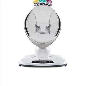 mamaRoo4 Classic Multi-Motion Baby Swing in Grey